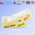 disposable cardboard food packaging box, custom logo printed packaging box